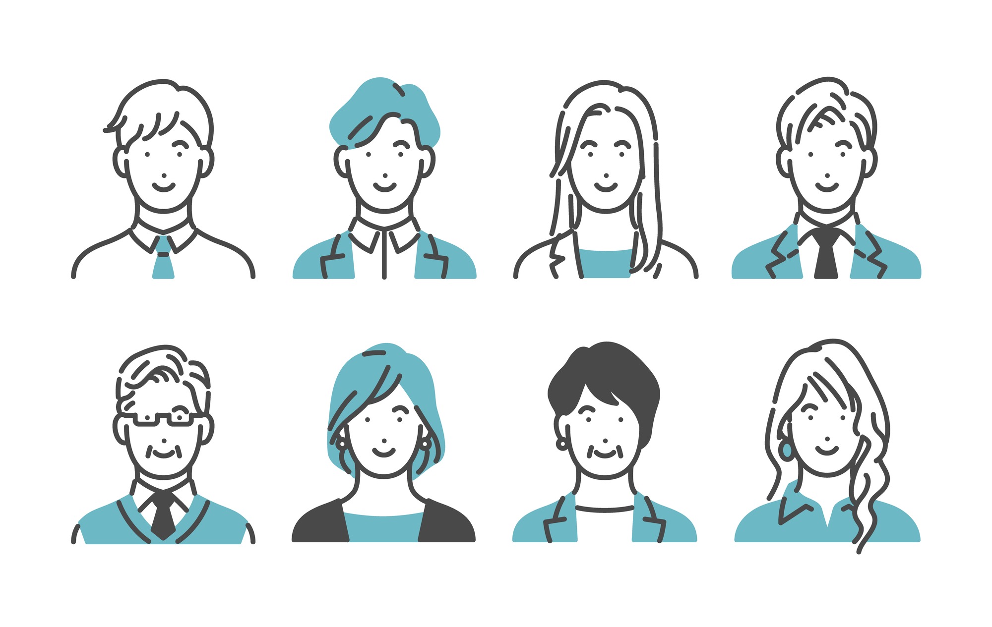 写真がそろわないときの代替デザイン|イラスト・アイコン活用